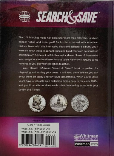Whitman Search & Save: Half Dollars album