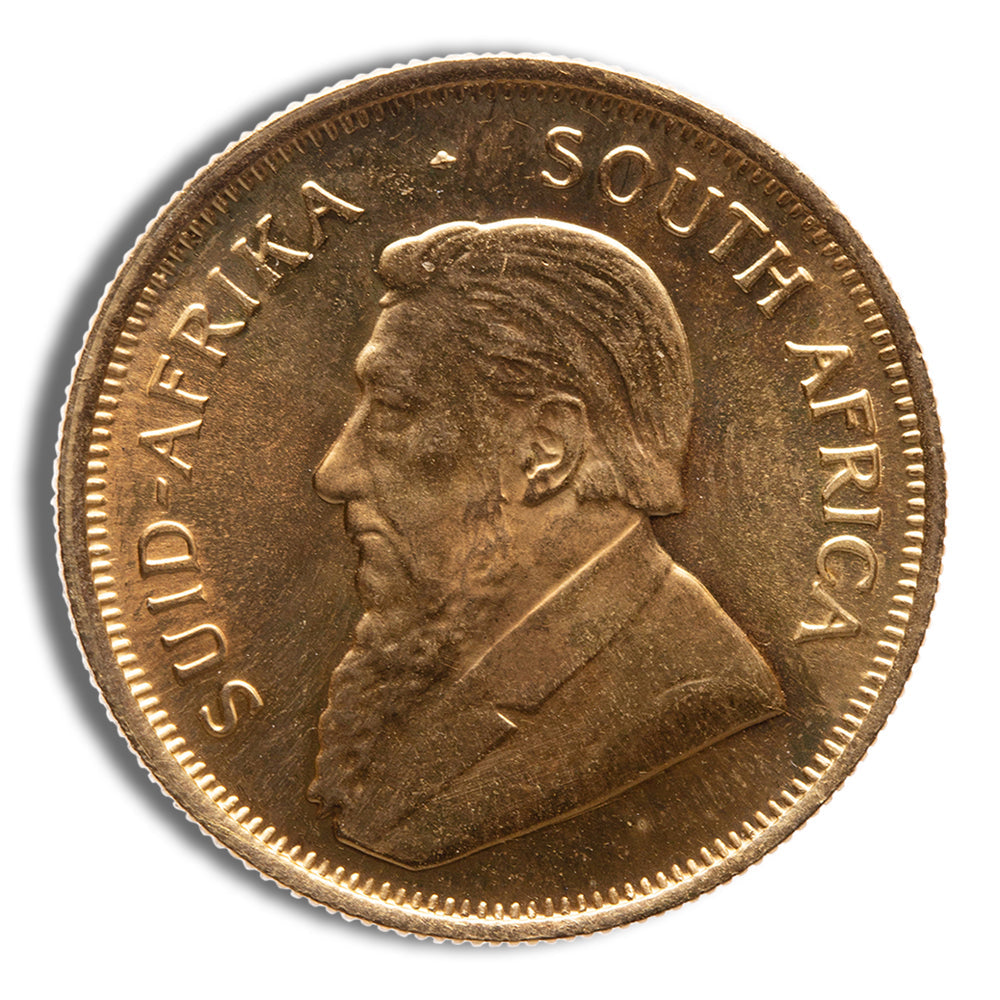 1/4 oz South African Gold Krugerrand Coin - Year Varies
