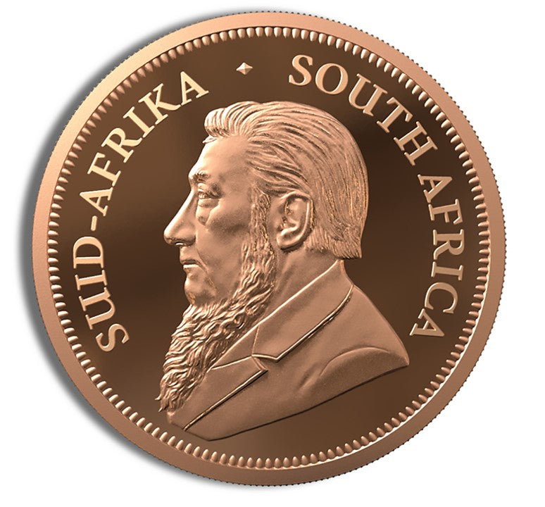 1/2 oz South African Gold Krugerrand Coin - Year Varies