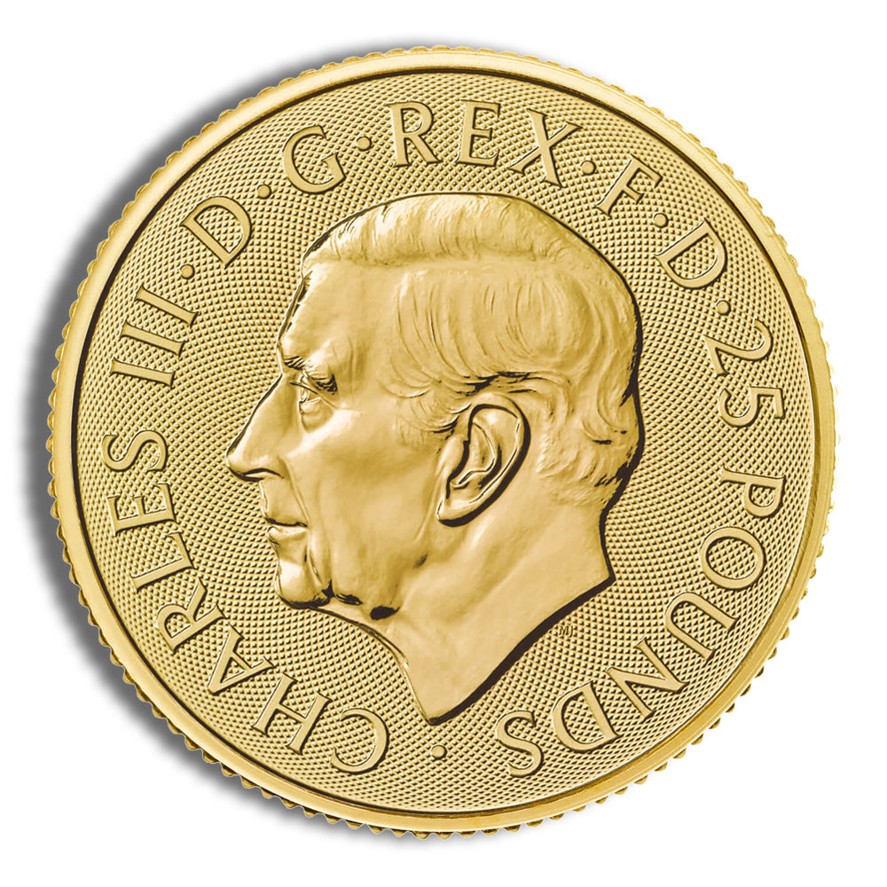 1/4 oz British Gold Britannia Coin - Year Varies