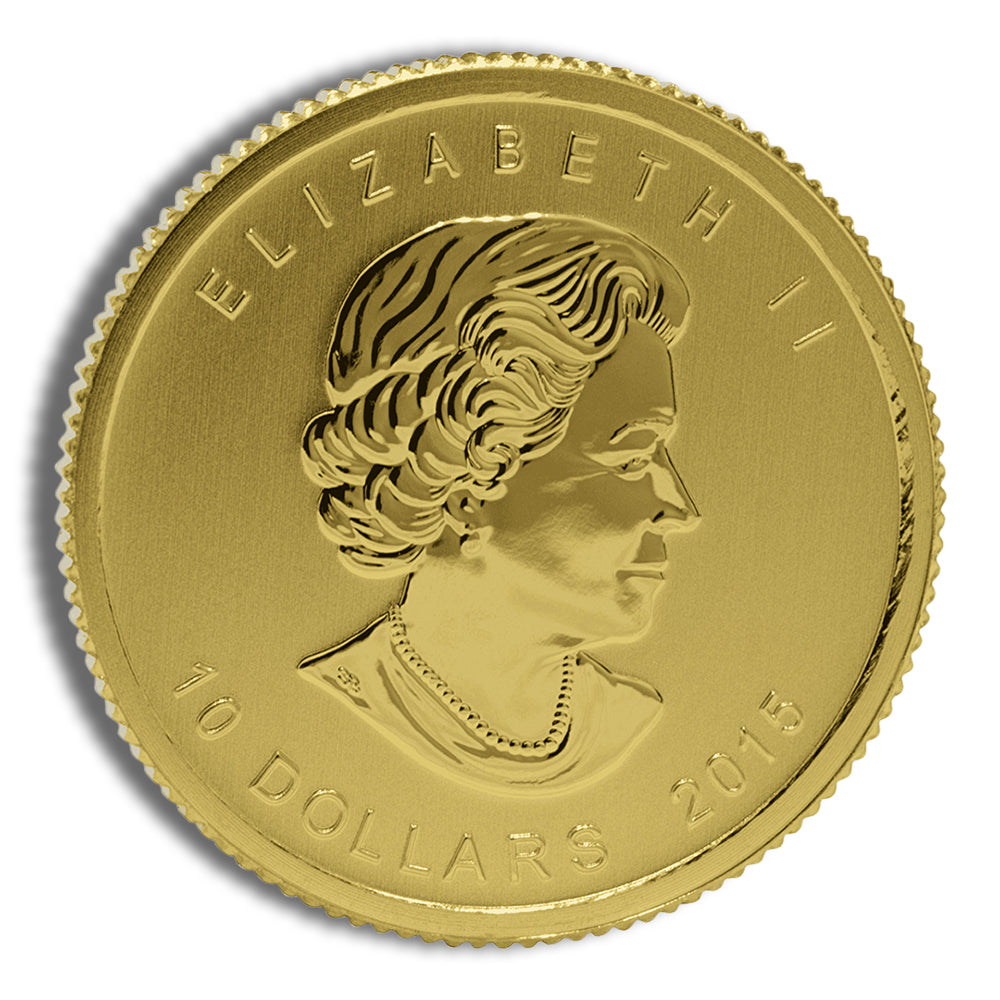 2015 Canada 1/4 oz Gold Polar Bear & Cub Coin - RCM .9999 Gold