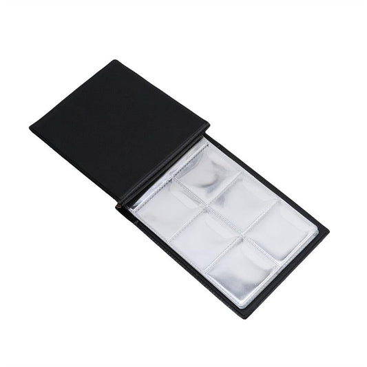 60-Pocket Mini Coin Album - Compact Coin Storage Book