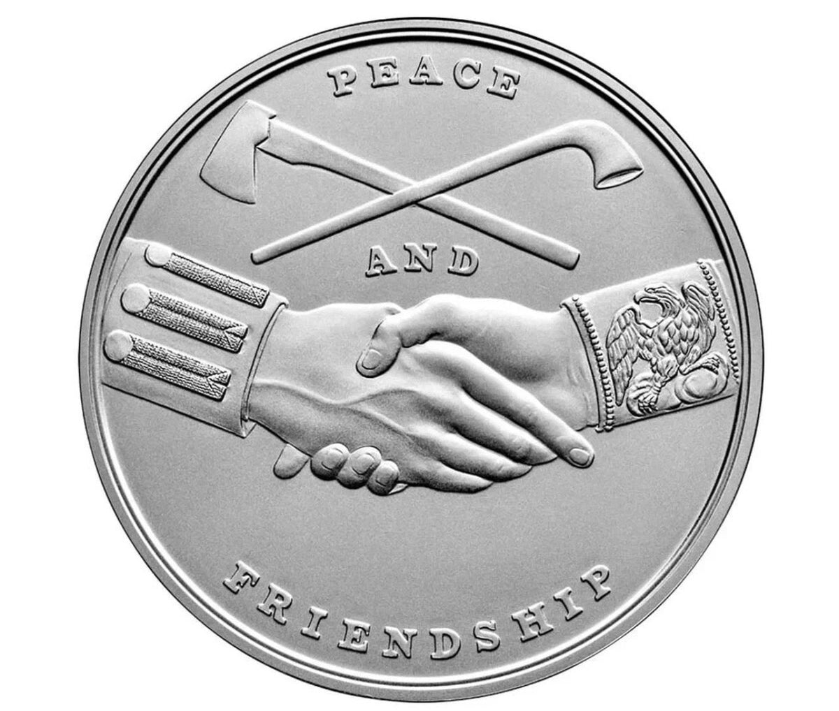 1 oz Thomas Jefferson Presidential Silver Medal - U.S. Mint .999 Silver