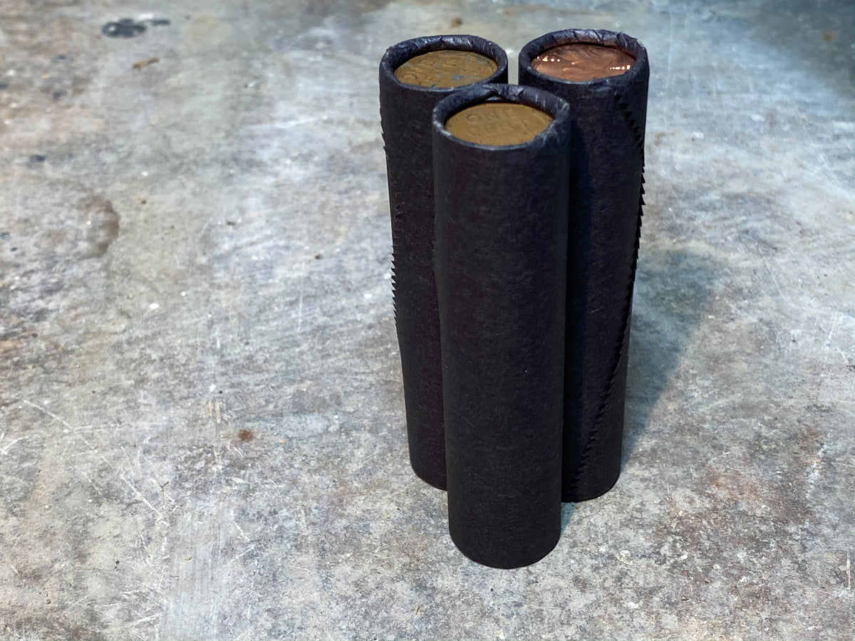 Black Wheat Penny Roll - 50 Lincoln Wheat Cents