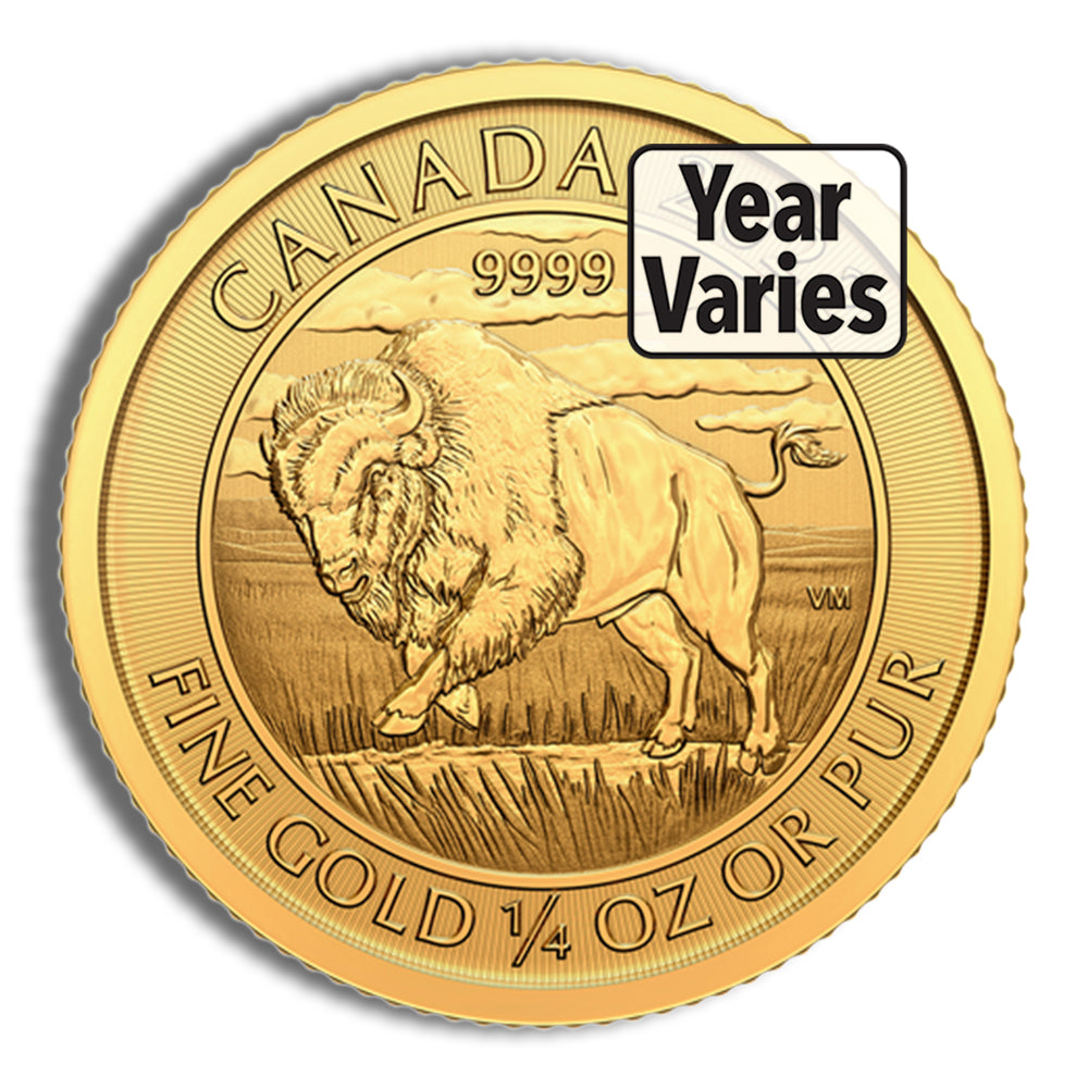 Canadian 1/4 oz Gold Coin - Year & Design Varies