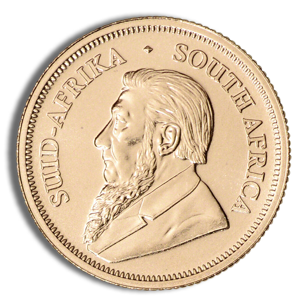 1/10 oz South African Gold Krugerrand Coin - Year Varies