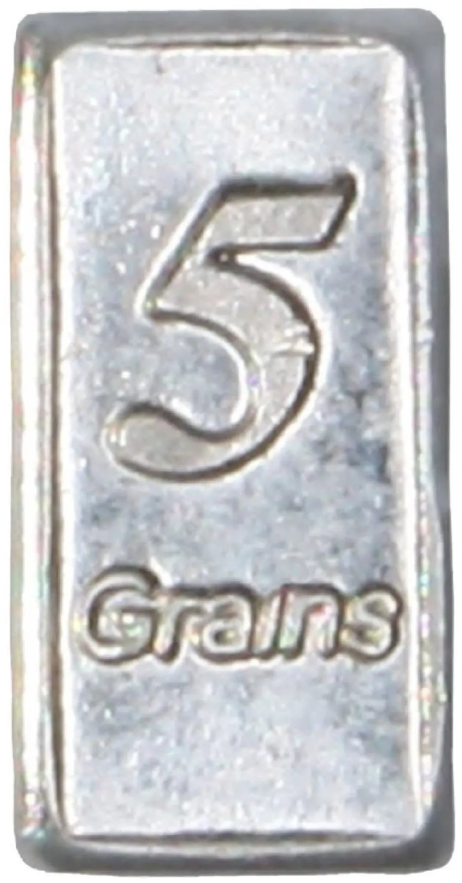 Set of 5 Mini .999 Fine Silver Bars - 5 Grain Each