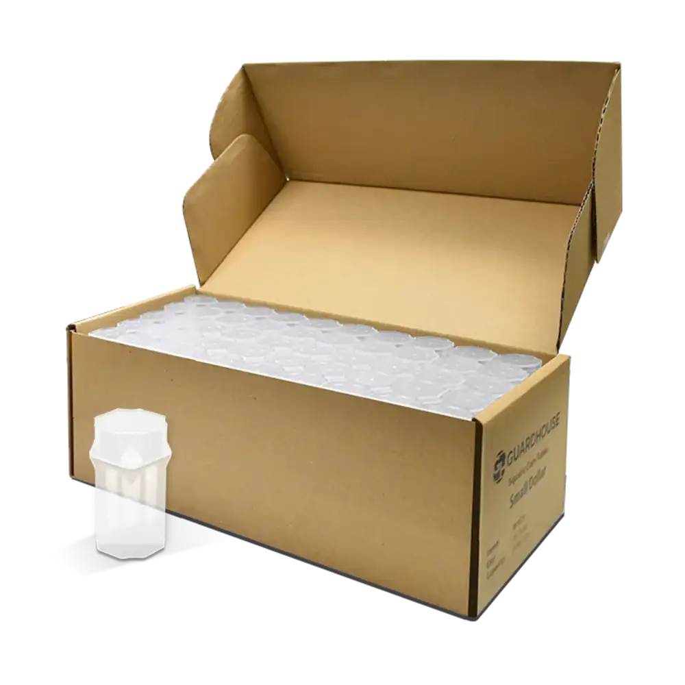 Guardhouse Large Dollar Coin Tubes - 100 Pack